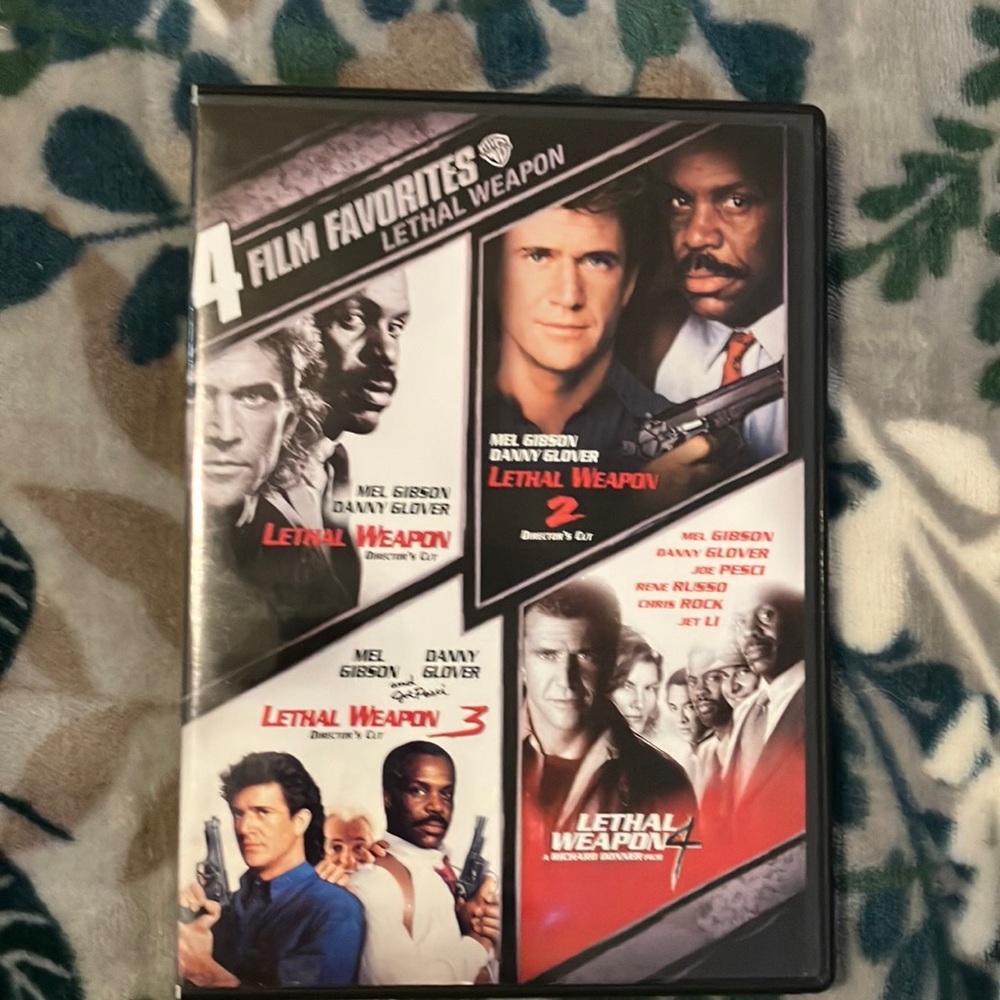 “Lethal Weapon” DVD 4 film favorites